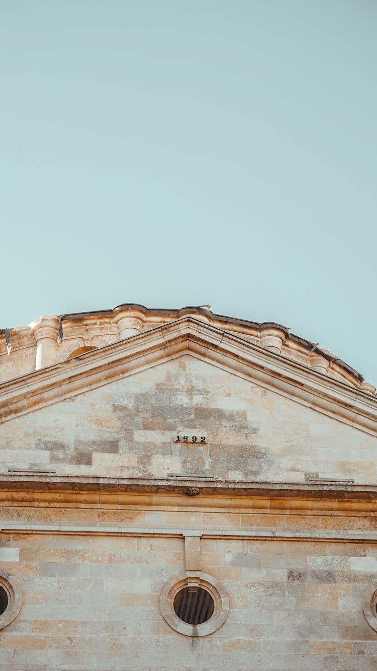 Top Of Vintage Building