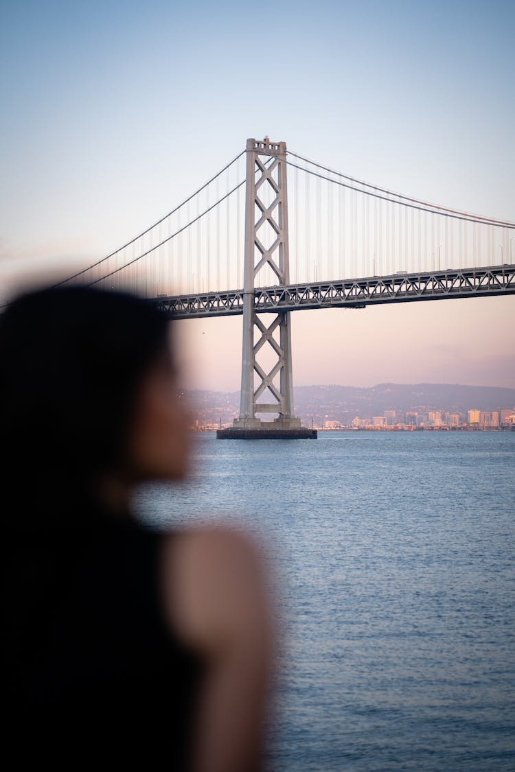 Suspension Bridge In San Francisco 