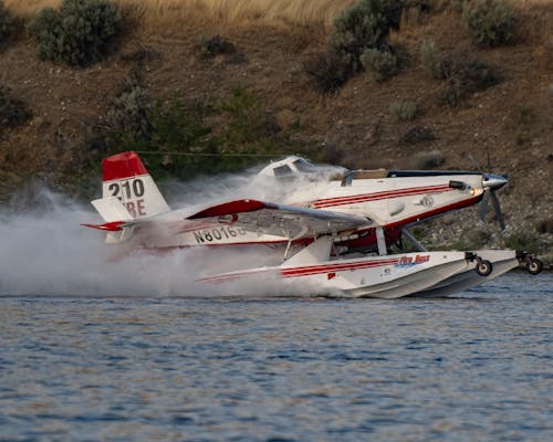 Free stock photo of airplane, fire fighting