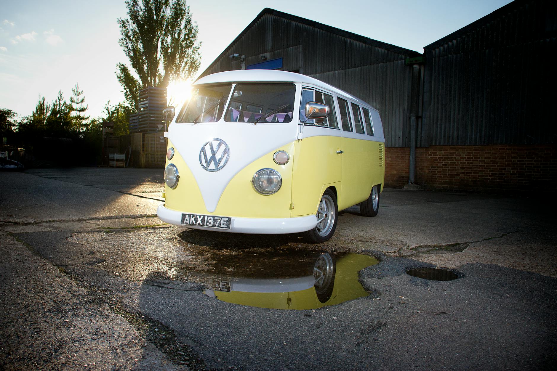 beautiful volkswagen van