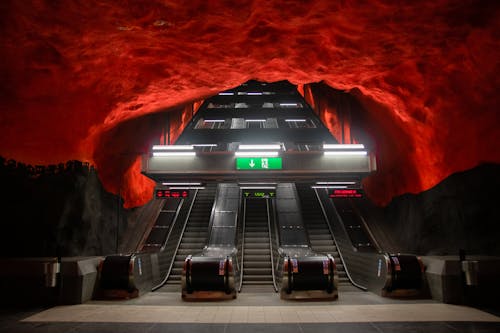 Metro Station in Stockholm