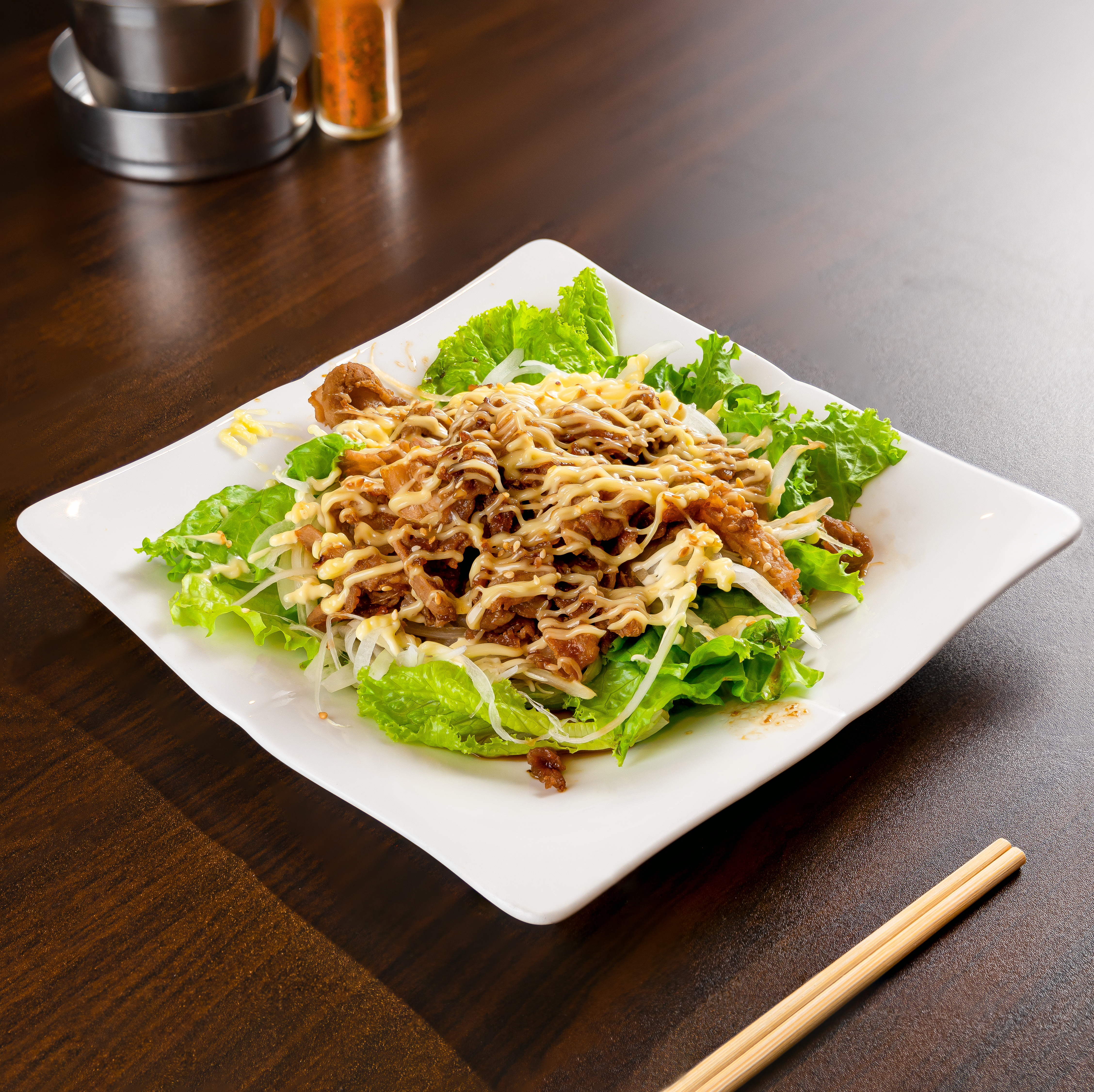 chicken salad served in fresh lettuce wraps - flavorful chicken salad recipe