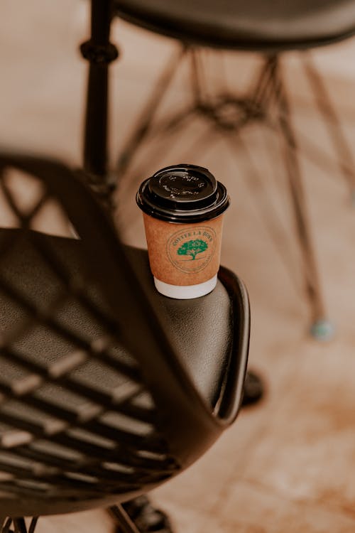 Paper Cup on Chair