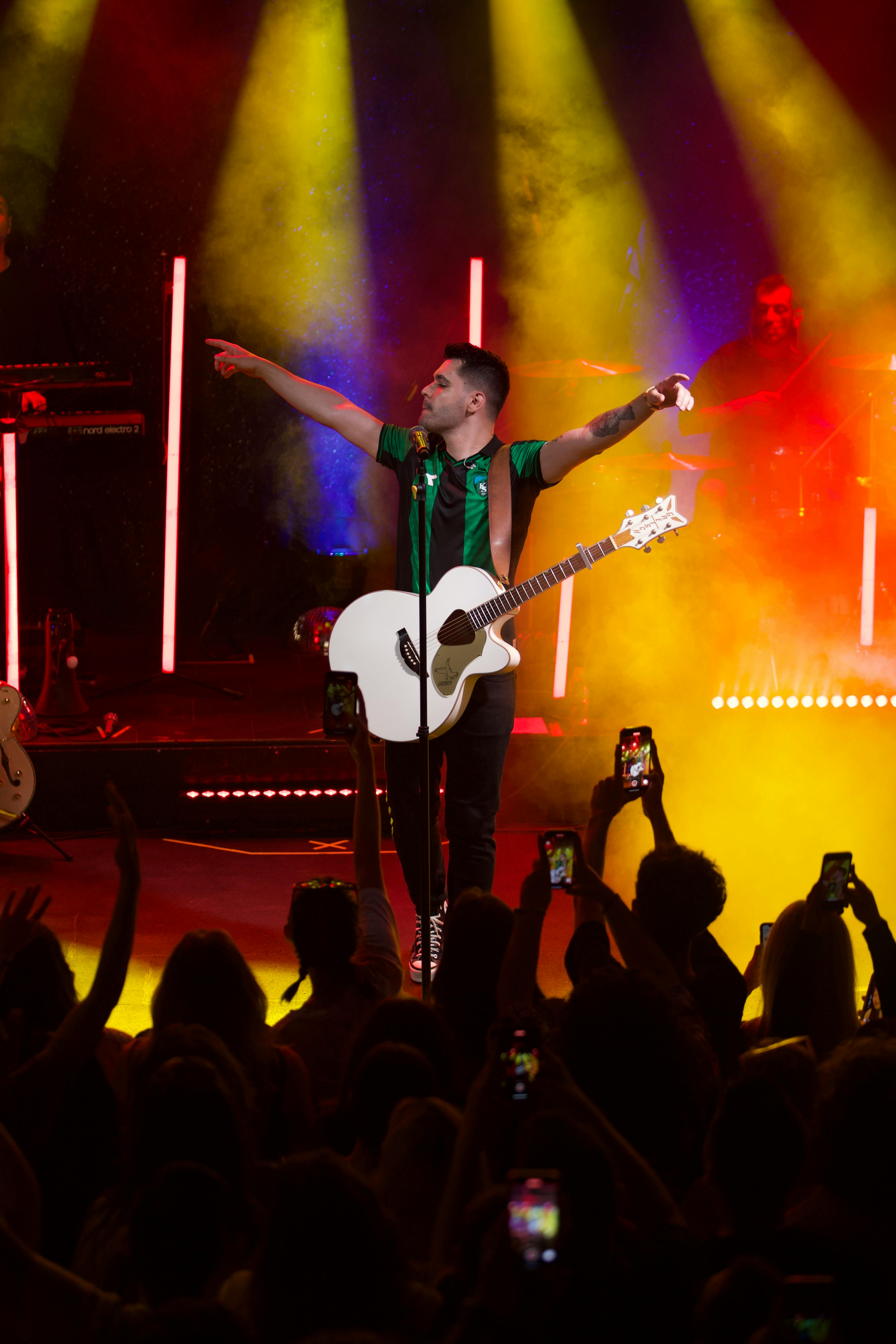 Sleek humanoid robot walking outdoors