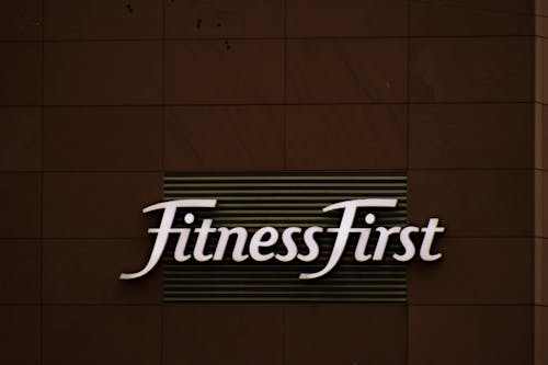 Gratis Fitness First Sign Foto Stok