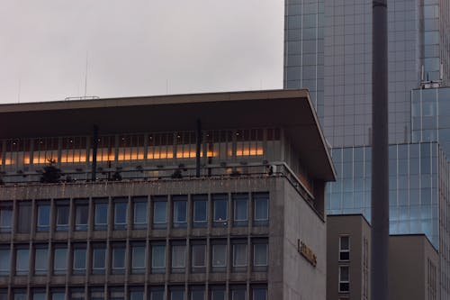 Gray Concrete Buildings