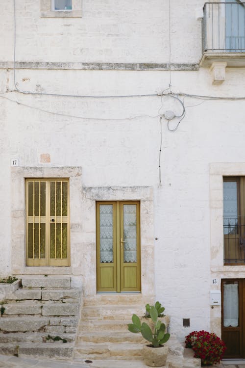 Exterior of a Building in a City