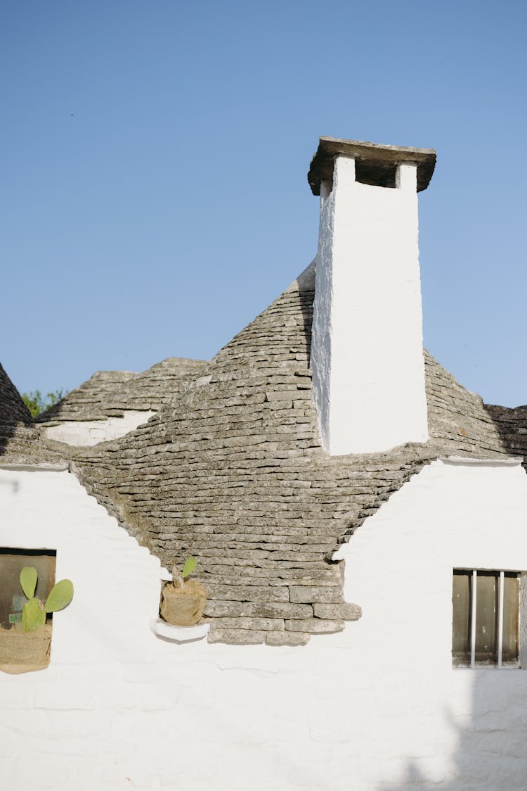 Exterior Of An Old House