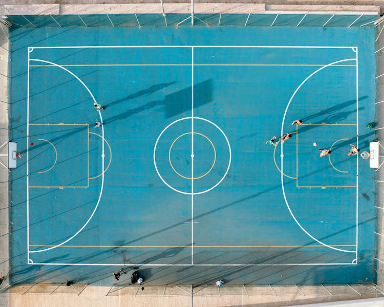 People Playing Basketball