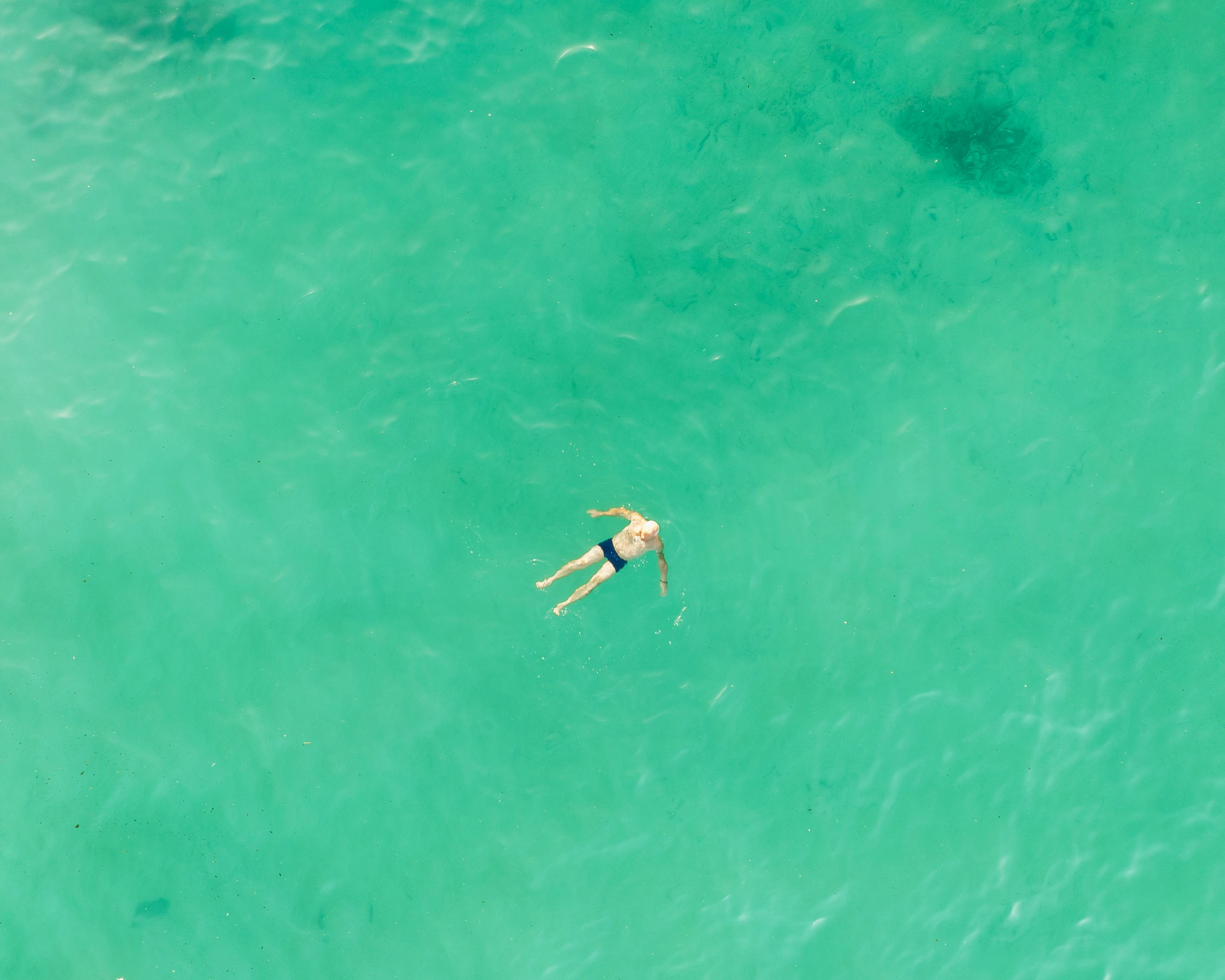 Man Swimming in Swimming Pool · Free Stock Photo