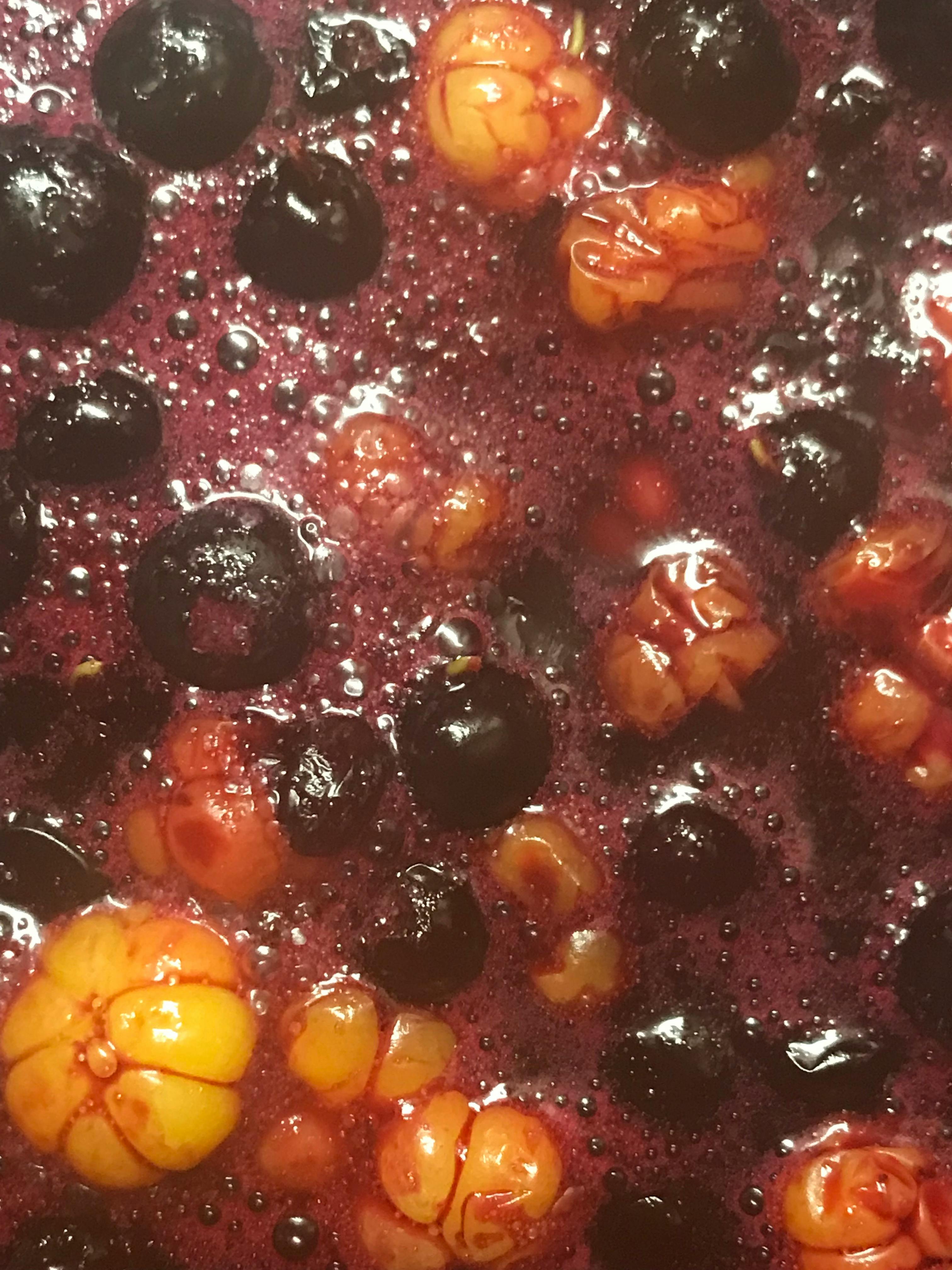 Gratis stockfoto van blauwe bessen, bosbessen, jam.