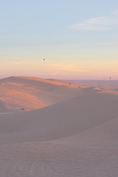 Barren Desert Landscape