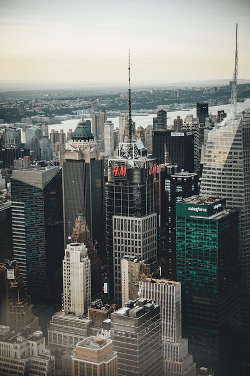 Foto stok gratis gedung tinggi, kota, new york