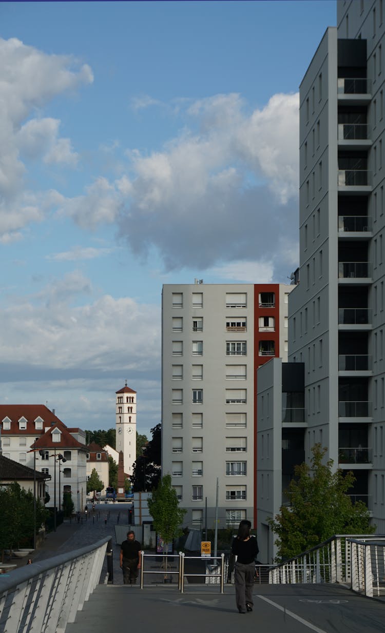 Buildings With Apartments In Town