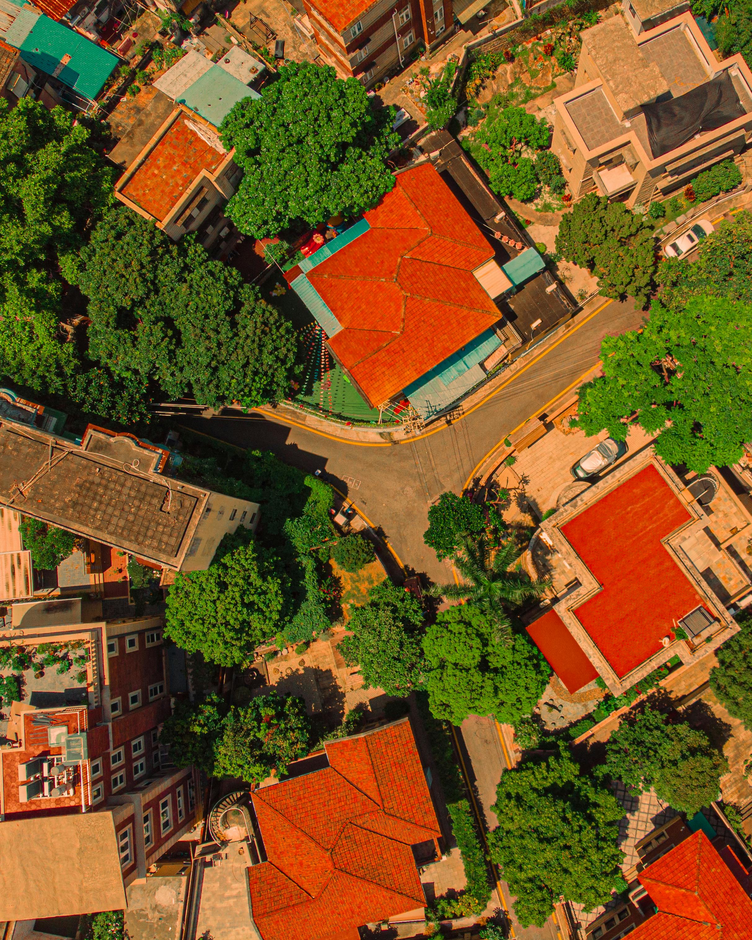 Aerial View of Buildings · Free Stock Photo