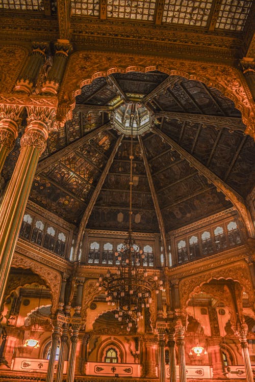 Ornamented Interior of Mysore Palace