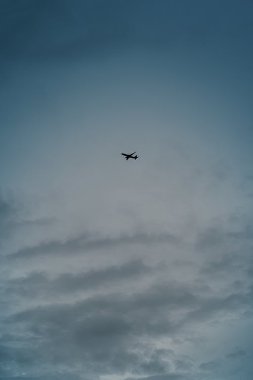 Foto stok gratis awan, fotografi udara, langit