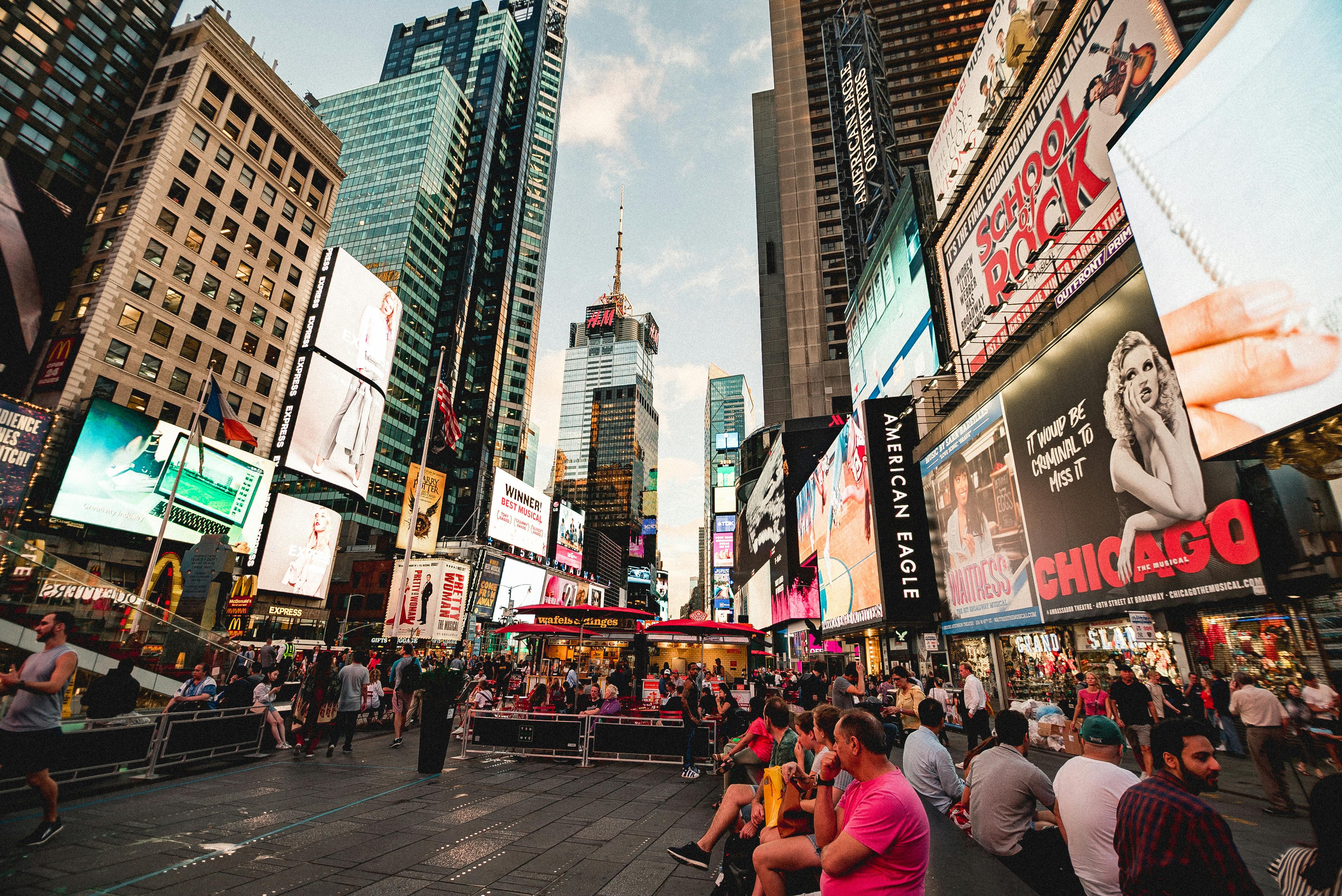 Free stock photo of new york, new york city wallpaper, times square