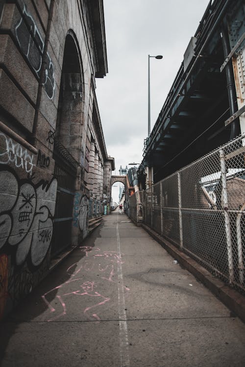 Foto Van Graffiti Wall Alley