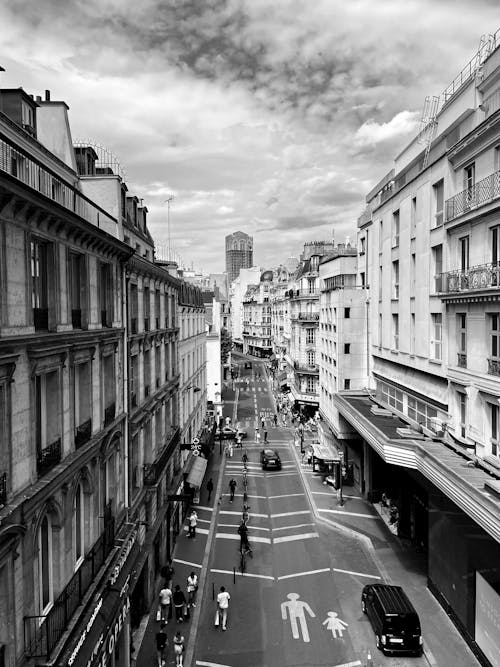 Δωρεάν στοκ φωτογραφιών με ασπρόμαυρο, αστικός, Γαλλία