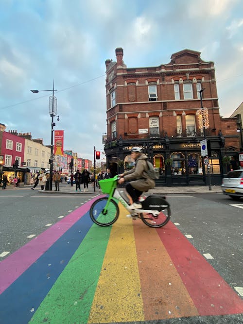 Free stock photo of architecture, bicycle, camden town