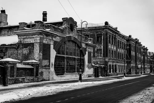 Cityscape of Kronstadt in Russia