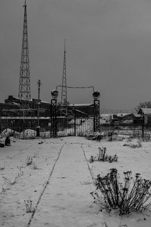 Gate to Military District in Kronstadt