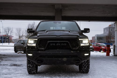 Black Dodge RAM 1500 Rebel