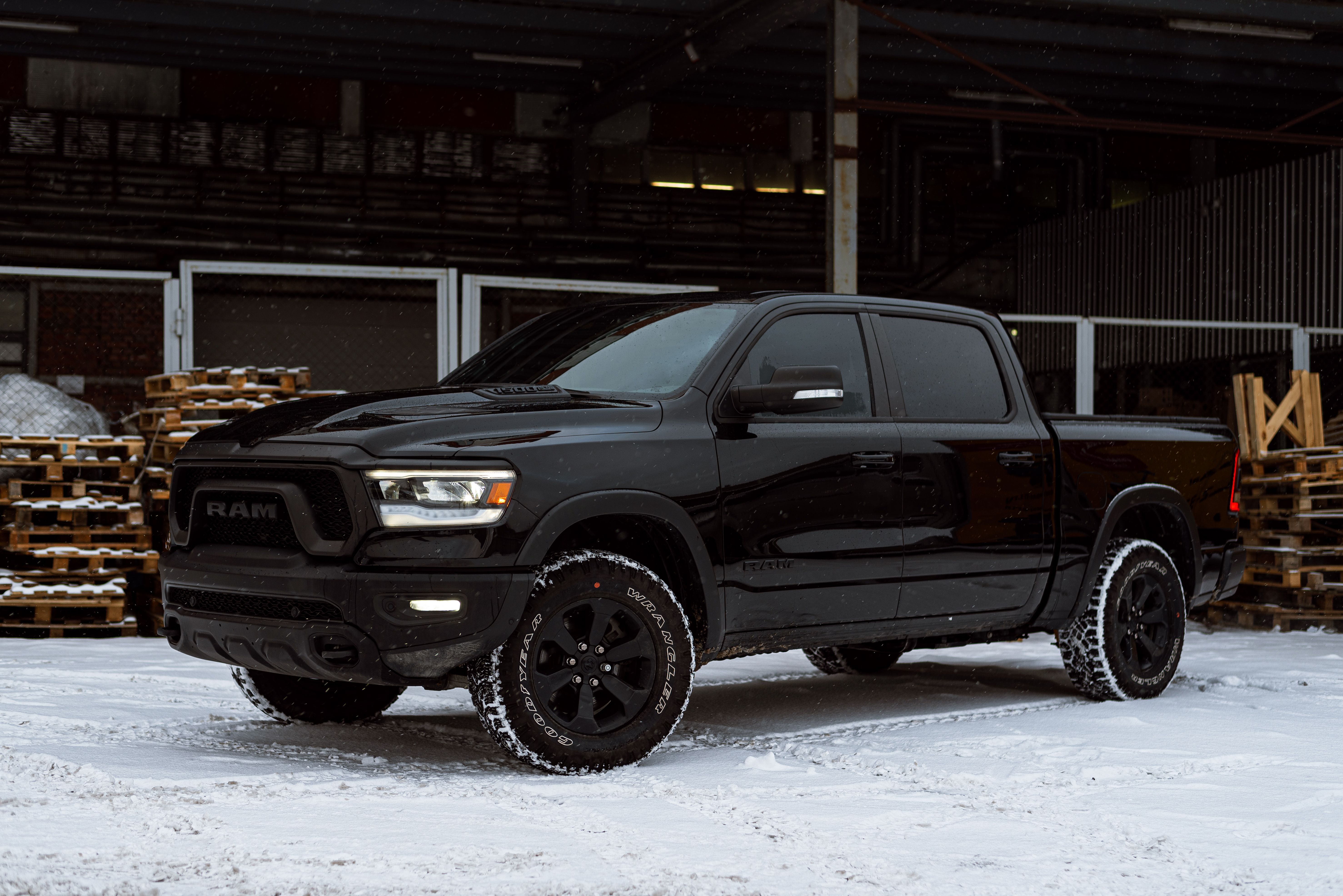 Black Dodge RAM 1500 Rebel · Free Stock Photo