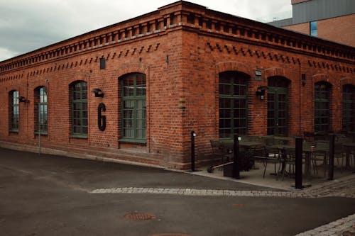 Brick Building of a Restaurant in Jonkoping