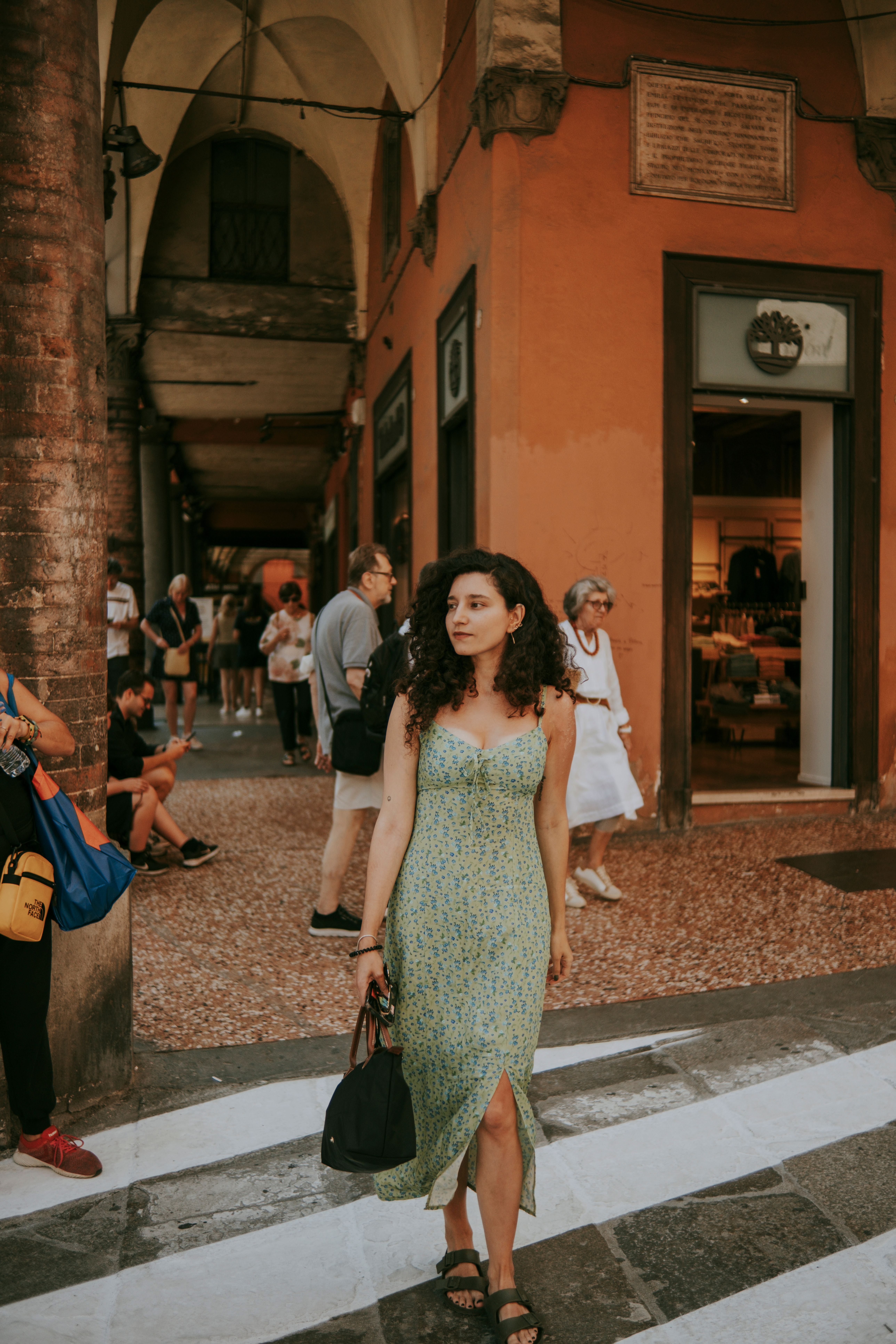 Woman in Green Dress  Free Stock Photo