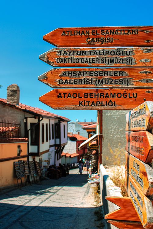 Free Odunpazarı Evleri  Stock Photo