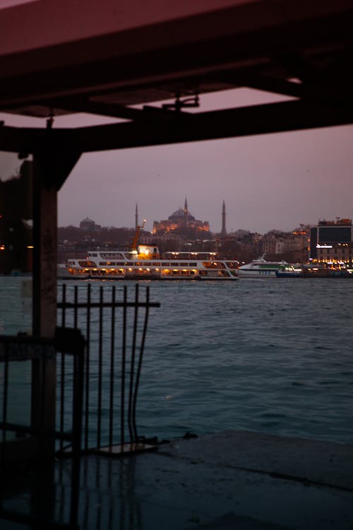 คลังภาพถ่ายฟรี ของ bosporus, ตอนเย็น, ตะวันลับฟ้า
