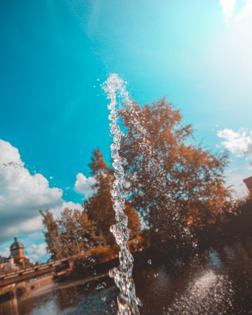 Free stock photo of city, city life, city water Stock Photo