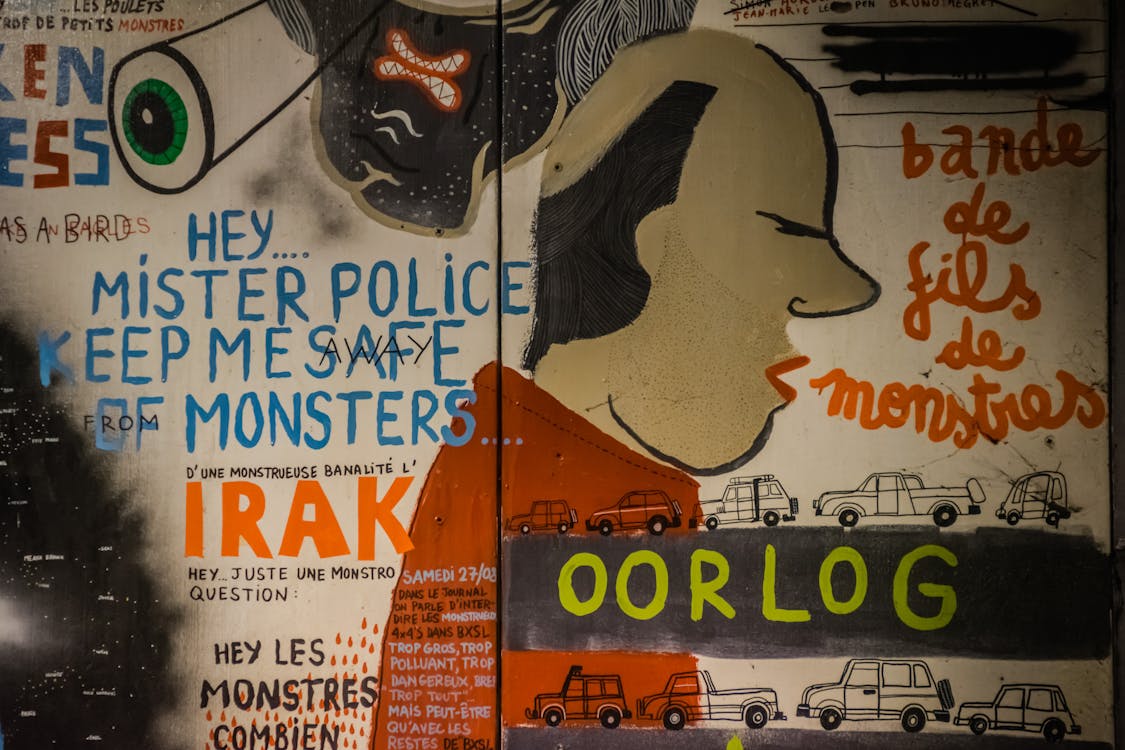 Безкоштовне стокове фото на тему «графіті, протест, розмовляючи»