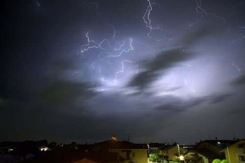 Free stock photo of thunderstorm