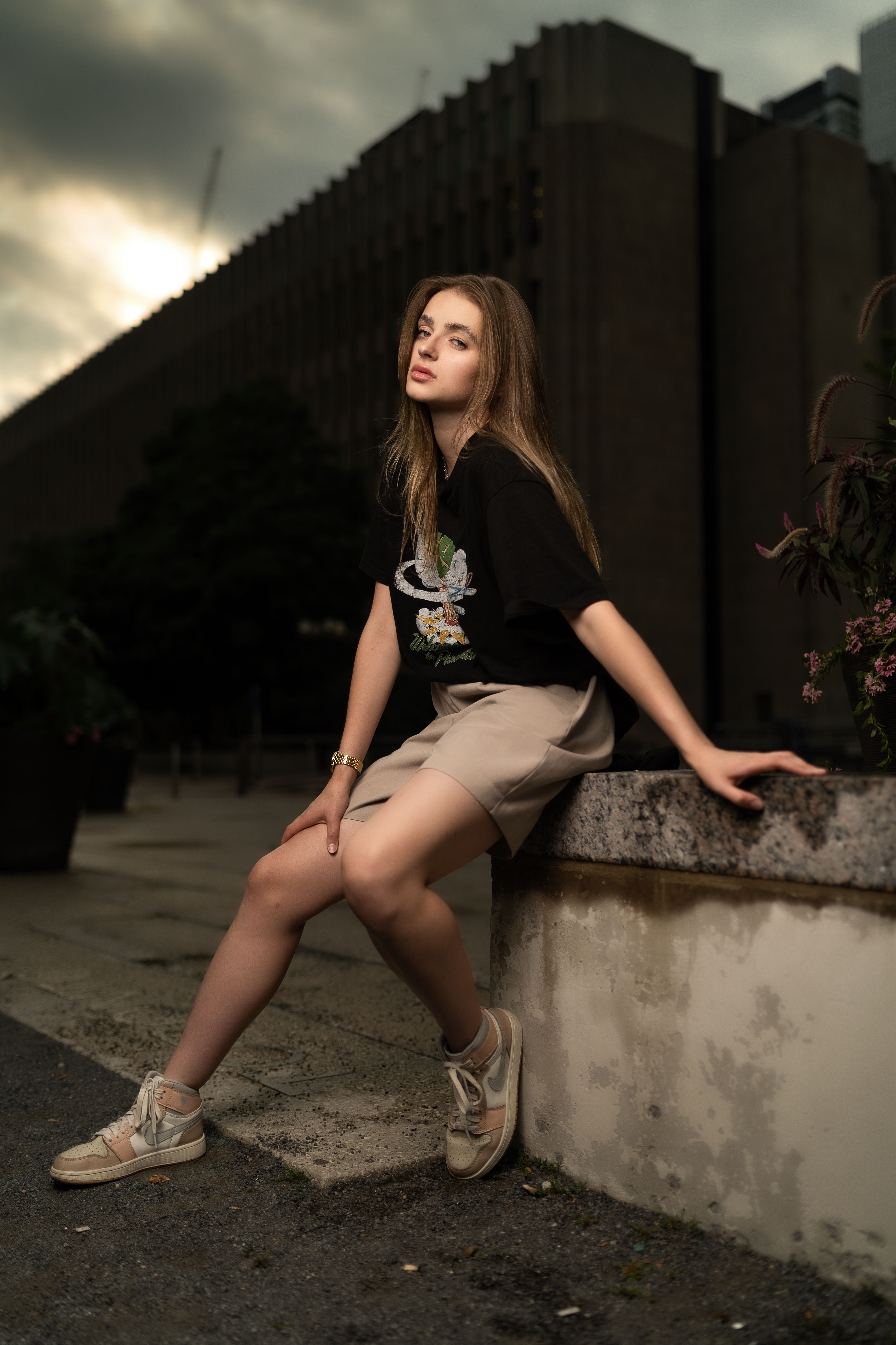 One