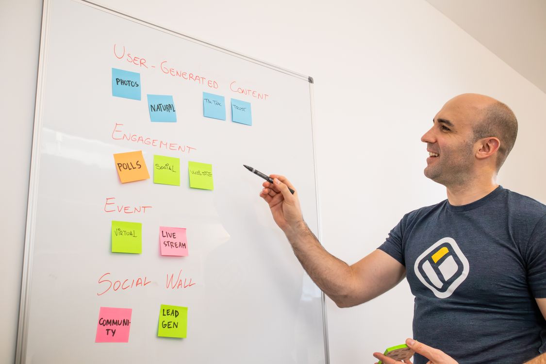 content marketing strategy team meeting professional NJ