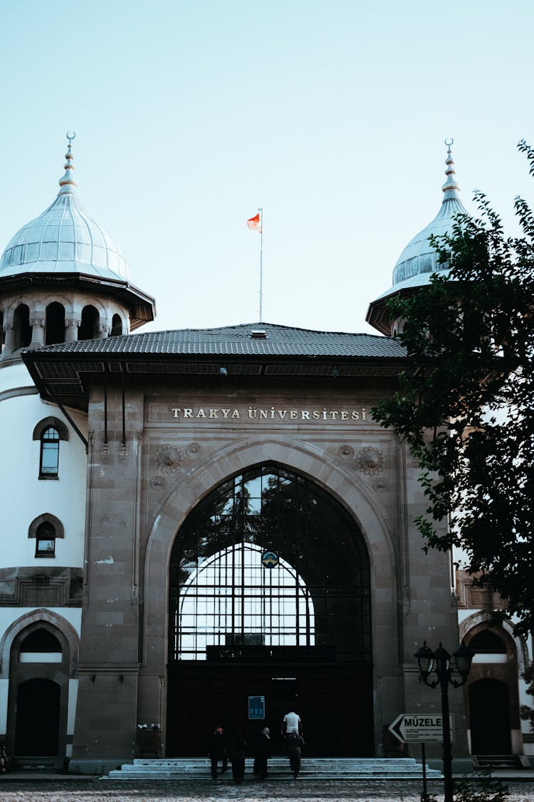 Towers On A Railway Station In Turkey 