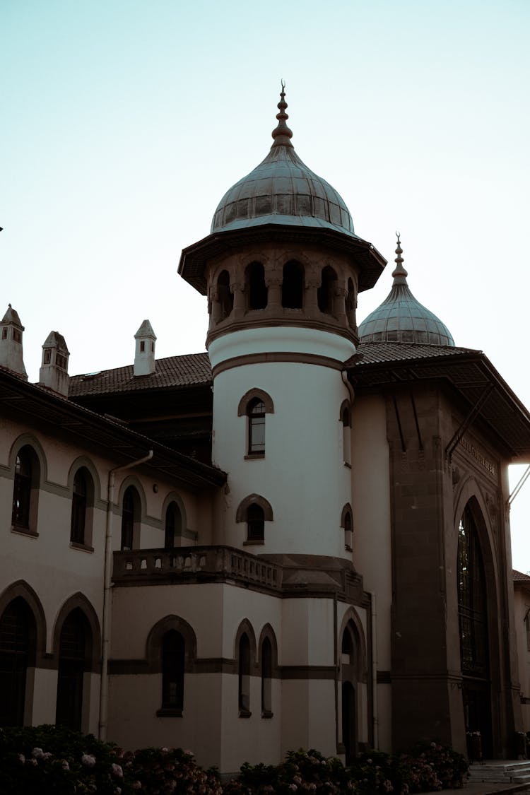 Tower On A Railway Station In Turkey 