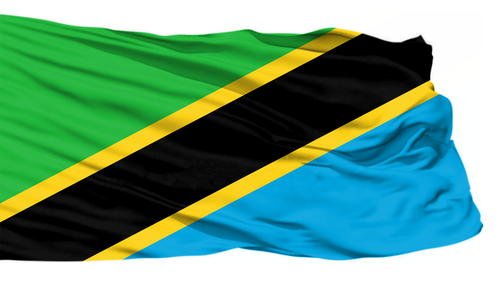 Free stock photo of tanzania flag Stock Photo