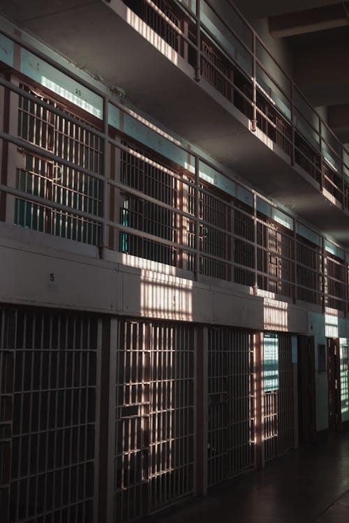 Cells in Alcatraz Prison