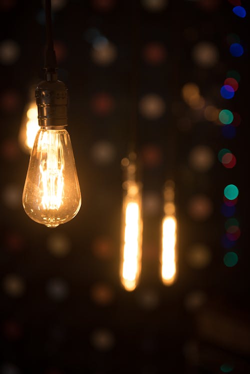 Immagine gratuita di elettricità, lampadina, luci