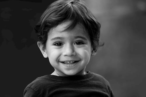 Portrait of Smiling Boy