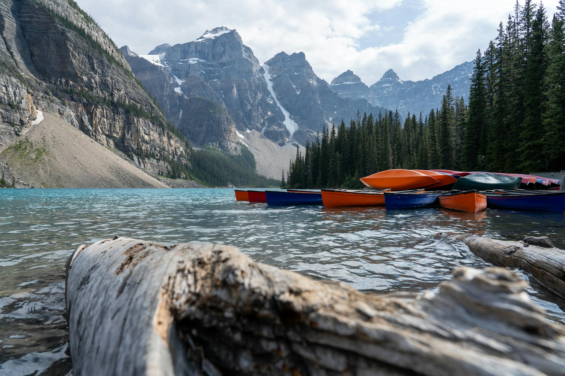 Lake in Banff National Park in Canada