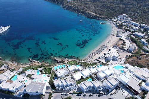 Mykonos Blu Aerial Photography