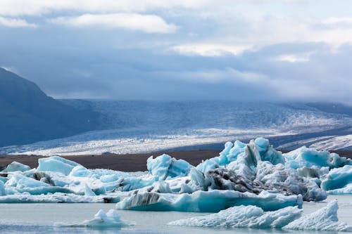 Бесплатное стоковое фото с айсберг, гора, зима
