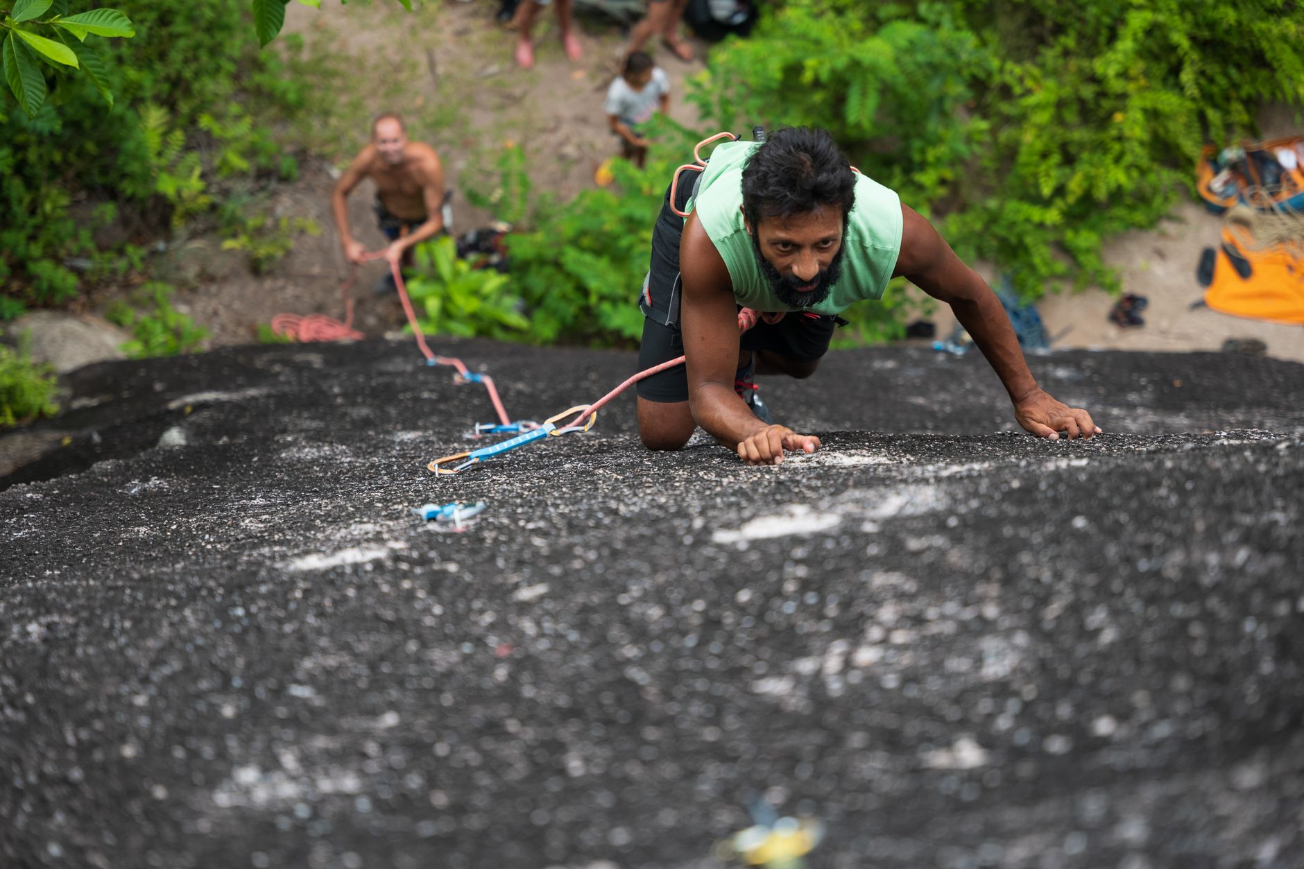 Cours pour enfants d'escalade