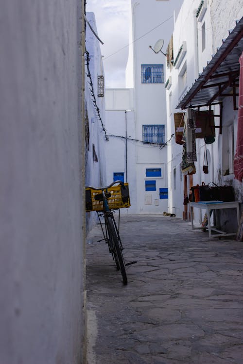 Foto profissional grátis de antiquário, azul, bicicleta