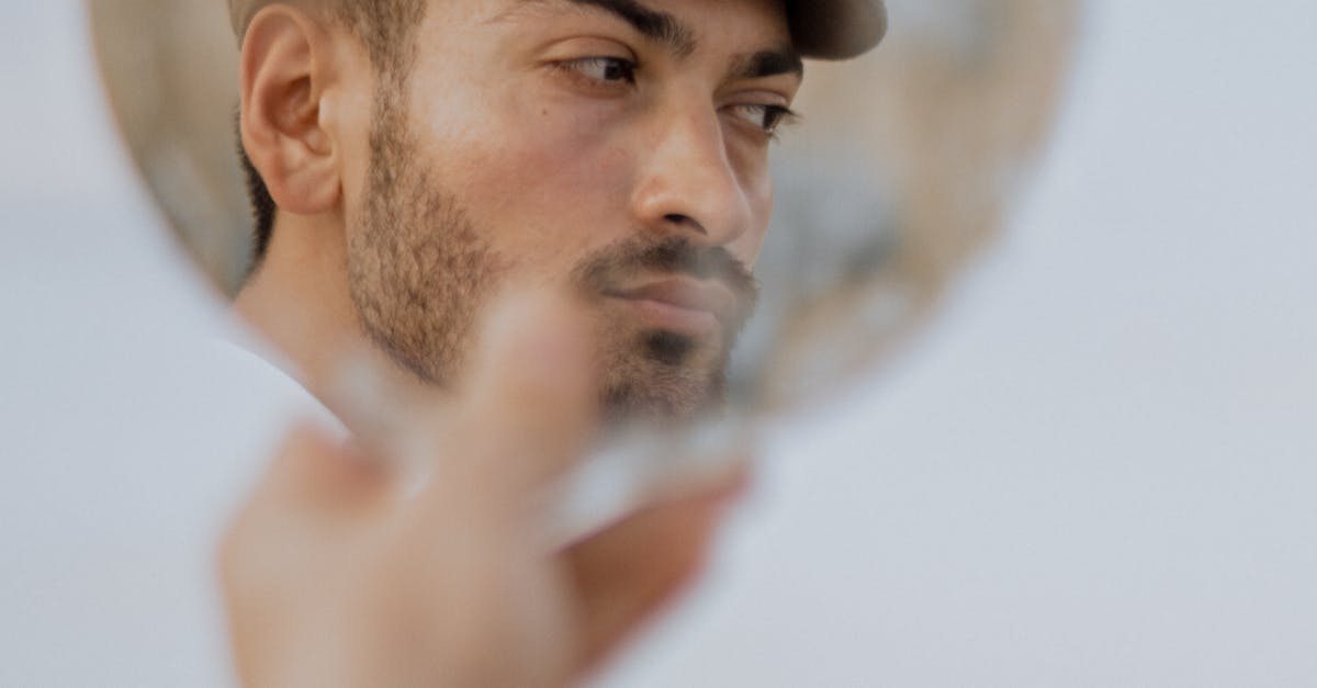 Man Reflection in Mirror · Free Stock Photo